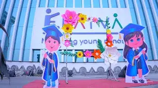A day etched in our hearts forever Our Nursery and LKG UKG stars #graduationday #ekatvapublicschool