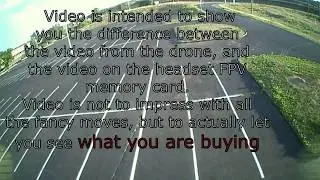 HUBSAN H122D X4 Storm FPV drone how does it really look in the headset