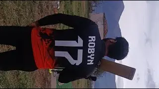 rainy day 😭😭😭 but still playing cricket