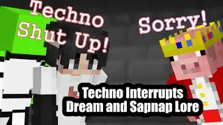 Technoblade interrupts Dream and Sapnap lore