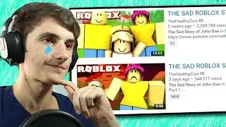 REACTING TO THE SAD ROBLOX STORY OF JOHN DOE..