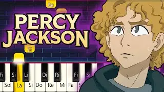 PERCY JACKSON - Destripando la Historia   - Piano Tutorial F&aacute;cil / EASY