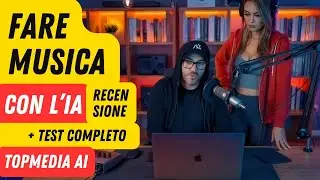 Generatore musica e video IA: prova completa di Top Media AI (musica da prompt e immagini)