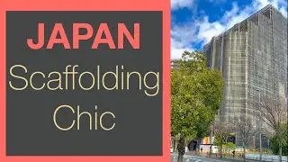 Japan Scaffolding Chic! さすが日本!足場きれい! #shorts