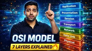 OSI Model in Computer Networking | हिंदी Explanation | 7 Layers Explained