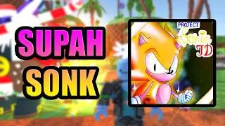 Вторая часть первого обновления Sonic TD уже здесь, и я получил СУПЕР-СОНК!