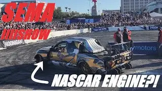 HOONIGAN BURNYARD: Insanely Built Cars Doing Burn Outs At SEMA 2022