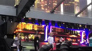 Deveraux Jagger warming up the stage for The Rolling Stones in Miami 8/30/2019