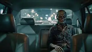 Day 14 as a Taxi driver (Special guest Zombie)