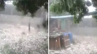 Extreme Hail In South Africa