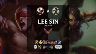 Lee Sin Jungle vs Nidalee - KR Grandmaster Patch 12.18