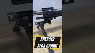 AREA419 ARCALOCK Dual-Clamp with Picatinny! #airsoft #shortsviral #viral #airsoftcqb #targetacquired