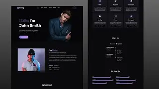 How To Create Responsive Portfolio Website With (HTML - CSS - JS)