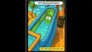 Build A DIY Cold & DIY Hot Tub on a Budget with DIY Backyard Oasis