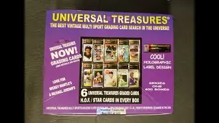 Новая коробка Universal Treasures Graded 2023 года. Поиски Майкла Джордана 1986 года, 3 находки новичков.