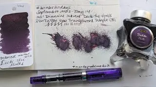 #30inks30days September 2023, Day 4 - Deck the Halls