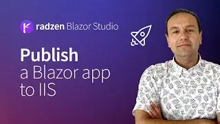 Publish your Blazor app to IIS using Radzen Blazor Studio