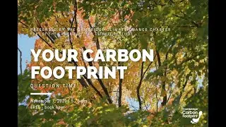 Your Carbon Footprint - Question Time