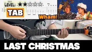 Wham! - 『Last Christmas』 | guitar cover(with TAB)