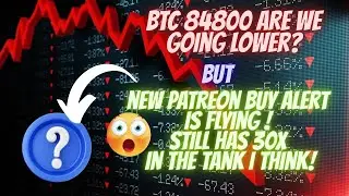 Btc 85k Are We Going Lower? Market is Cooked, But The Patreon Buy Alert Is Flying Regadless