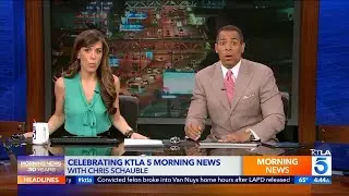 Chris Schauble - Celebrating KTLA 5 Morning News&rsquo; 30th Anniversary Channel 5 Los Angeles (2021)