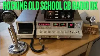 Rocking old school CB Radio DX, With the 🐍 Cobra 2000 GTL 🐍 🇬🇧🇺🇸🇨🇦🇧🇲