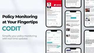 Policy Monitoring at Your Fingertips, CODIT