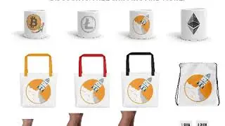 Cryptocurrency Merchandize Items only at Urban Crypto Wear