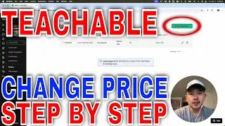 ✅ How To Change Teachable Course Price 🔴