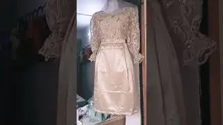 box plate a-line dress
