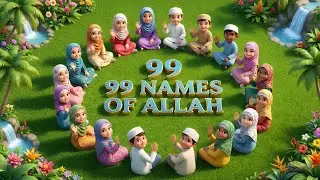99 Names of Allah – Asmaul Husna Song for Kids | 15-Minute Calm Nasheed (أسماء الله الحسنى)