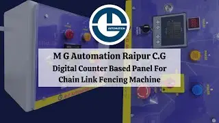 Digital Counter Based Panel For Chain Link Fencing Machine