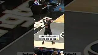 41-year-old LeBron just showing off 😤