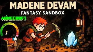 POKİ OYUNLAR Fantasy Sandbox MADENE DEVAM  MİNECRAFT CANLI YAYIN  #  2