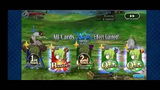 FGO NP2 Enkidu Damage test post buff w/ MLB black grail