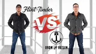 Flint and Tinder Waxed Trucker vs Iron and Resin The Scout