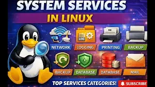 🐧 System Services in Linux Explained | Network, Logging, Backup & More(Part-2)