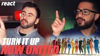 (React)Now United - Turn It Up ft. Renan Keny (Virgo)