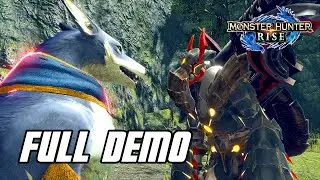 Monster Hunter Rise Demo - Full Gameplay Walkthrough (No Commentary, Switch)