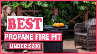 Best Propane Fire Pit Under $200 You Can Get, According to Hyperenthusiastic Reviewers