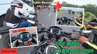 Rash Ride with Kawasaki Z900😍With Multiple Riders…@SACHINONWHEELS 