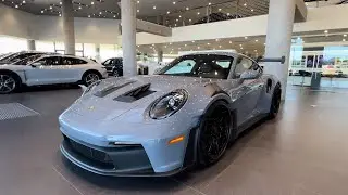 2024 Porsche 911 GT3 RS in Arctic Grey! 🐺🩶