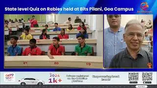 State level Quiz on Rabies held at Bits Pilani K.K.Birla Goa Campus