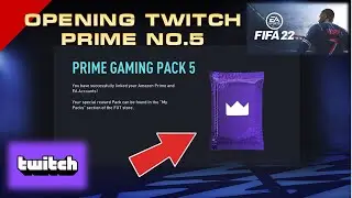Fifa 22  |  Opening my Twitch Prime Gaming Pack #5
