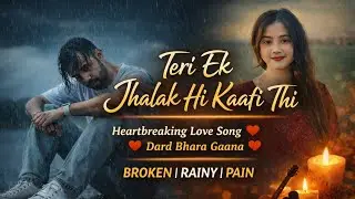 Teri Ek Jhalak Hi Kaafi Thi | New Sad Bollywood Song | New Heart Touching