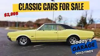 Cheap Classic Cars! Up for Sale by Owners, Today's Garage Gold Finds !
