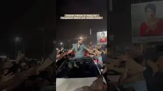 Chiyaan Vikram in Vizag for Tangalaam Movie pre release event. #chiyaanvikram #thangalaan