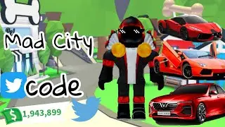Roblox Mad city Twitter Codes (Unlocked)