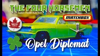 Opel Diplomat (291) Matchbox с четырьмя всадниками, тема ко Дню Святого Патрика