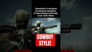 Lever action rifle brings a little cowboy flair! #Fallout4 #FarHarbor #LeverAction #Savrotes #memes